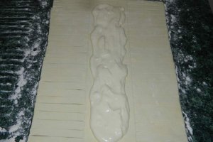 Desert impletita cu branza si mere