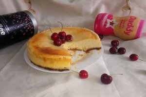 Desert cheesecake cu aroma de vanilie