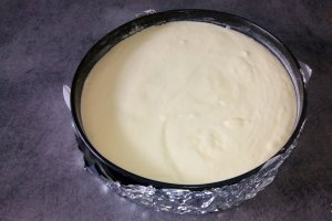 Desert cheesecake cu aroma de vanilie