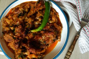 Varza dulce cu carne de miel