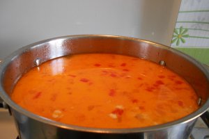 Ciorba de pui, cu smantana