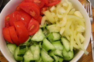 Salata de vara cu quinoa si ton