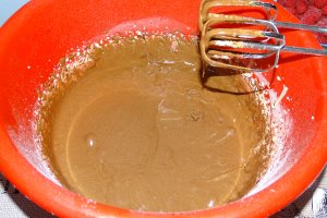 Desert prajitura desteapta cu ciocolata