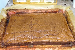Desert prajitura desteapta cu ciocolata