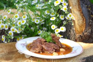 Friptura de vita cu sos tomat la slow cooker Crock-Pot