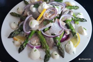 Salata de sparanghel cu hering