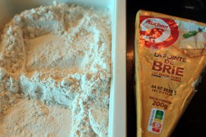 Aperitiv branza Brie in crusta de pesmet