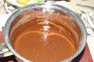 Desert tort cu lemon curd si crema de ciocolata (Vali 61 )