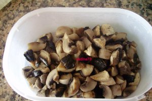 Ciuperci marinate(salata)