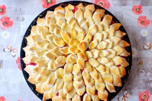 Desert tarta cu visine