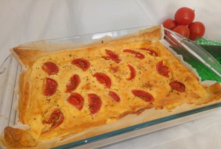 Aperitiv tarta cu branzeturi si legume