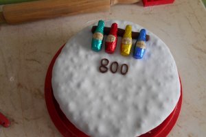 Desert tort Licori, culori - Reteta nr. 800