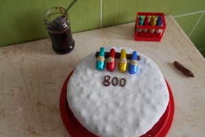 Desert tort Licori, culori - Reteta nr. 800