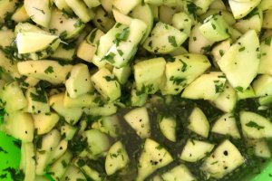Salata de dovlecel la borcan