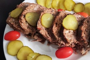 Rulada cu carne si mortadella / Polpettone