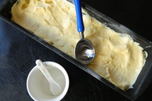 Desert inghetata de mango si cocos