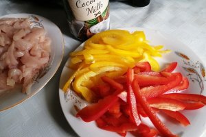 Pui cu lapte de cocos