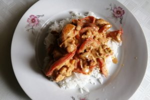 Pui cu lapte de cocos