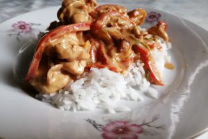 Pui cu lapte de cocos