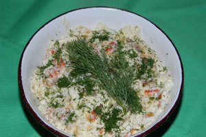 Salata de cartofi cu ardei copt