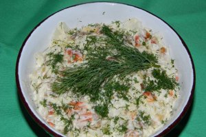 Salata de cartofi cu ardei copt