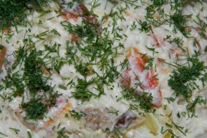 Salata de cartofi cu ardei copt
