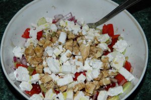 Salata de vara cu branza feta