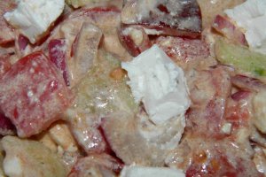 Salata de vara cu branza feta