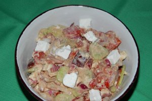Salata de vara cu branza feta
