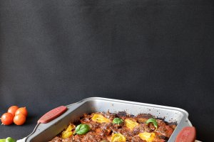 Vinete cu ton si mozzarella la cuptor
