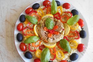 Salata Rio Mare, cu cus-cus