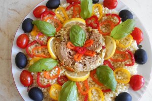 Salata Rio Mare, cu cus-cus