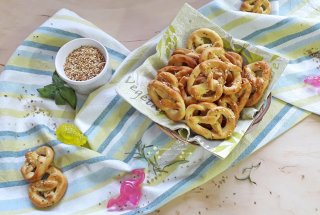 Aperitiv covrigei cu susan