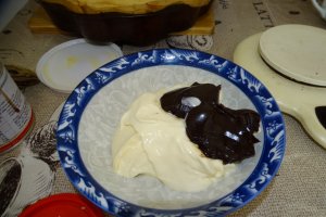 Desert prajitura regala cu branza