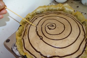 Desert prajitura regala cu branza