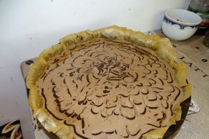 Desert prajitura regala cu branza