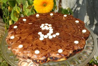 Desert prajitura regala cu branza