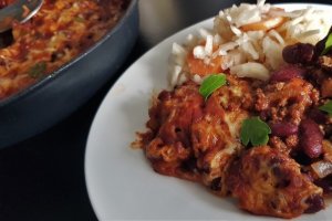Chili cu carne rapid