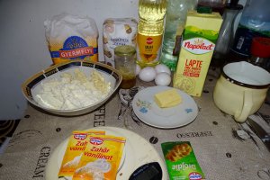 Desert pariziene cu branza dulce