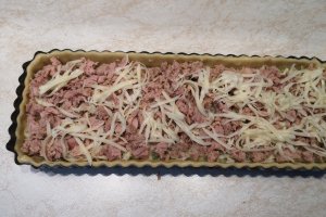 Aperitiv tarta cu ton si cartofi