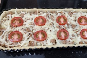 Aperitiv tarta cu ton si cartofi