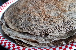 Aperitiv clatite cu faina de hrisca / Galettes bretonnes (fara gluten)