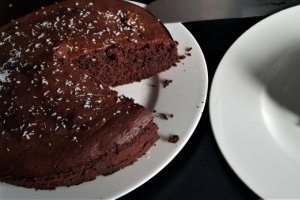 Desert prajitura Bellevue cu ciocolata (fara gluten)