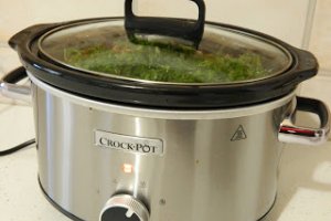 Mancare greceasca de miel capama) gatita la slow cooker Crock Pot