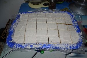 Desert prajitura cu migdale, lamaie si altele