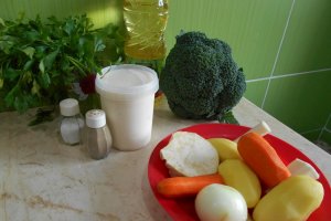 Ciorba cu broccoli si smantana