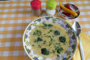 Ciorba cu broccoli si smantana