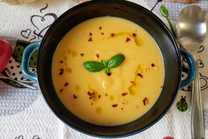 Supa crema de conopida, reteta usoara si gustoasa