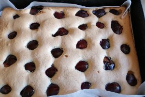 Desert prajitura cu prune