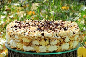 Desert prajitura-tort de toamna